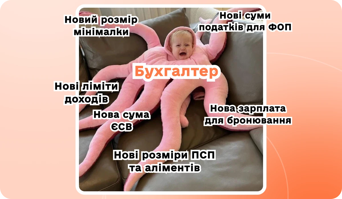 основне зображення для 📢 Нові рахунки для сплати податків 2026. Базові зарплатні, підприємницькі і неоподатковувані виплати – 2026. Зміни до 6 бухнормативів і оновлений НП(С)БО 26. 🙋‍♀️ Вечірній бухгалтер від 04.12.2025