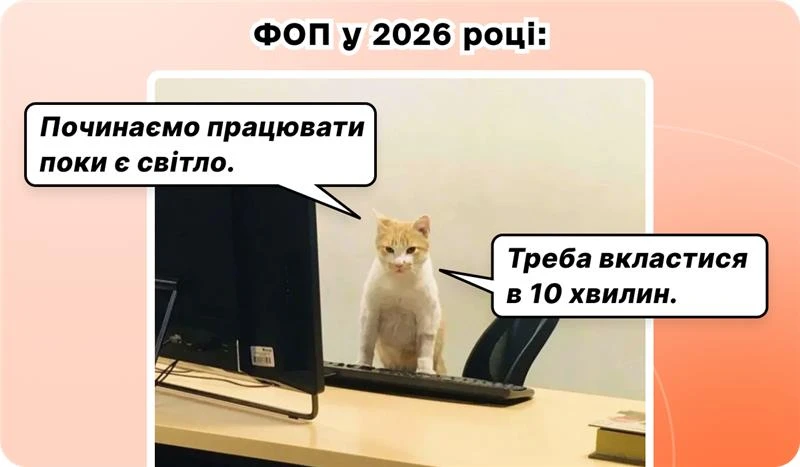 основне зображення для 7500–15 000 грн і кредити 0% для бізнесу в блекаут. Один лист, замість купи паперів, для звільнення від штрафів. Нові валютні пом’якшення – 2026. Звітність за 2025 рік. 🙋‍♀️ Вечірній бухгалтер від 26.01.2026