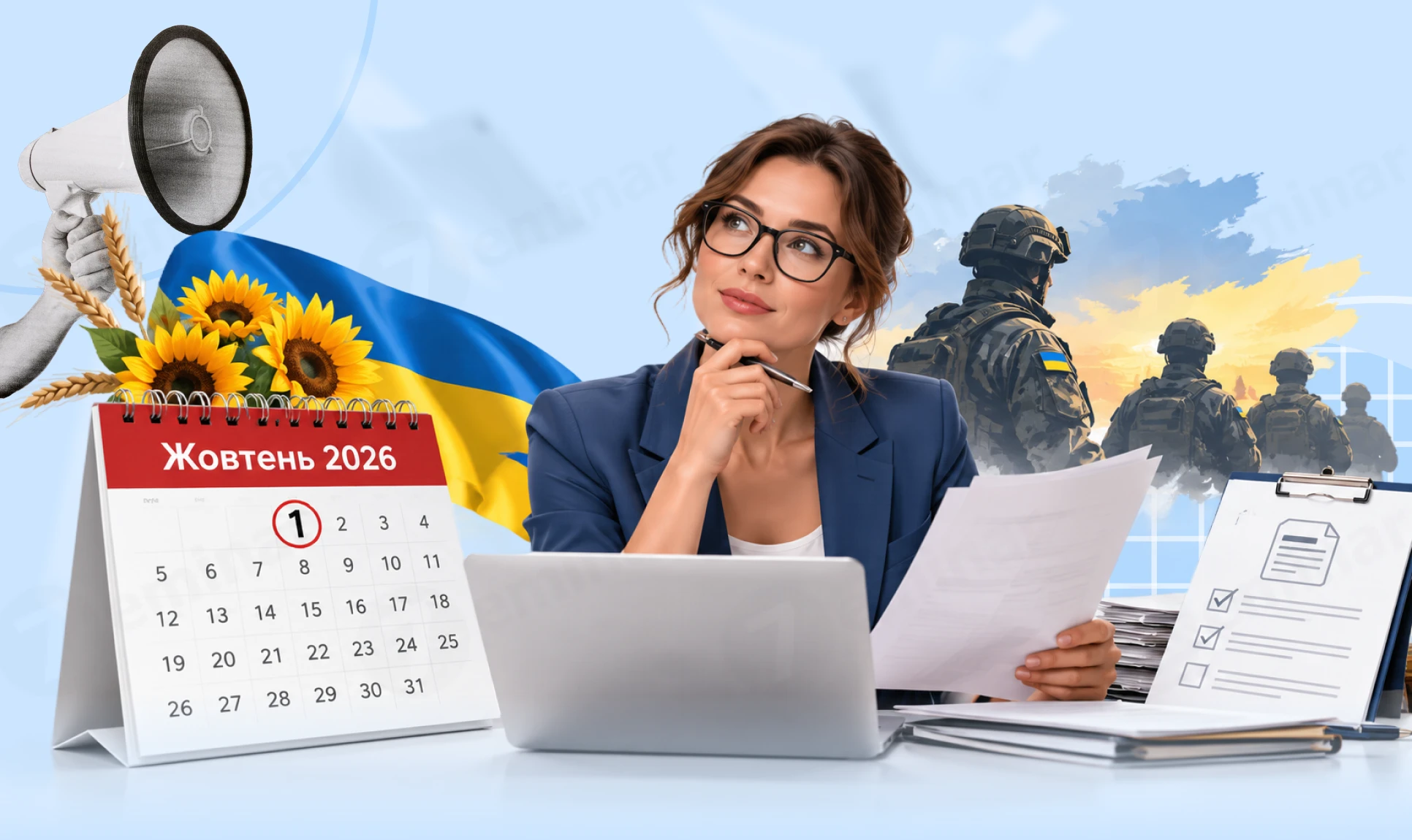 основне зображення для 01 жовтня 2026 року: чи працюємо у День захисників і захисниць України та як оформити вихідний
