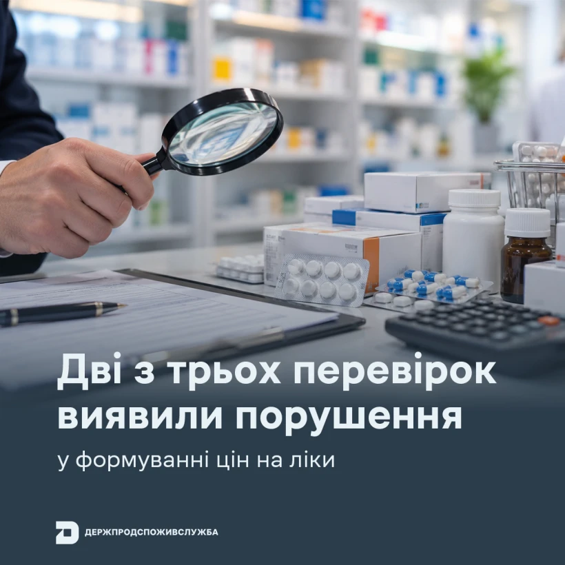 основне зображення для 66,5% перевірок фармринку виявили порушення: застосовано санкції на 4,4 млн грн