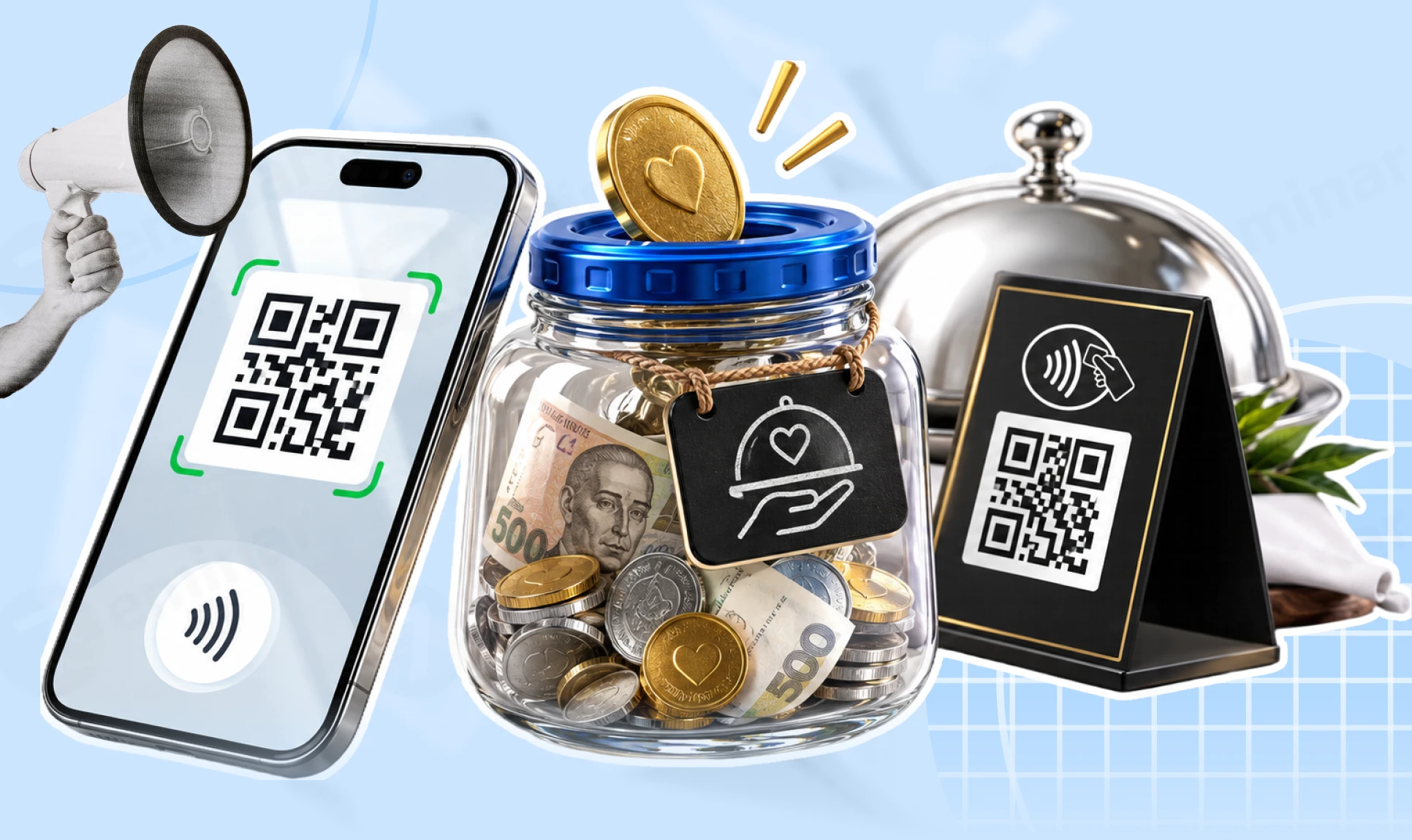 основне зображення для QR-чайові в ресторані: як працюють і чи потрібен РРО/ПРРО