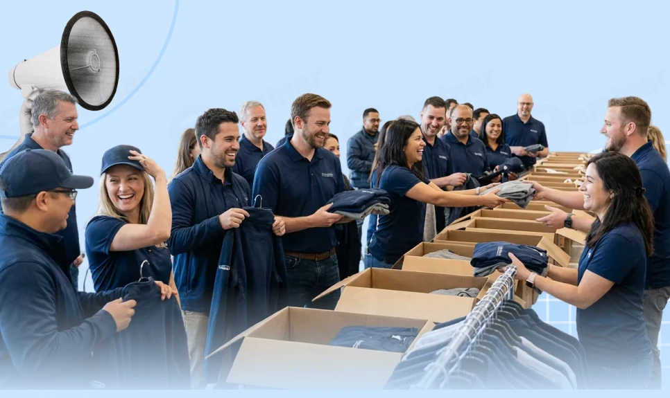 основне зображення для Безоплатне отримання фірмового одягу для персоналу