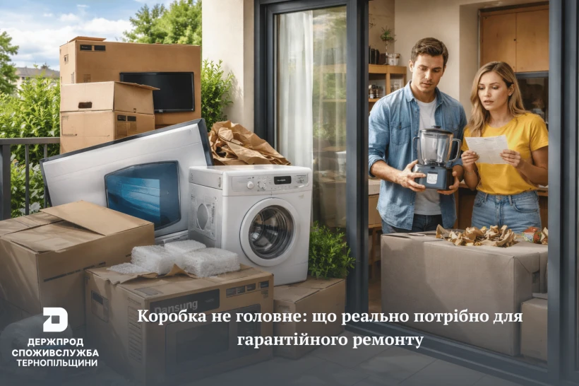 основне зображення для Чи потрібна упаковка для гарантійного обслуговування товару