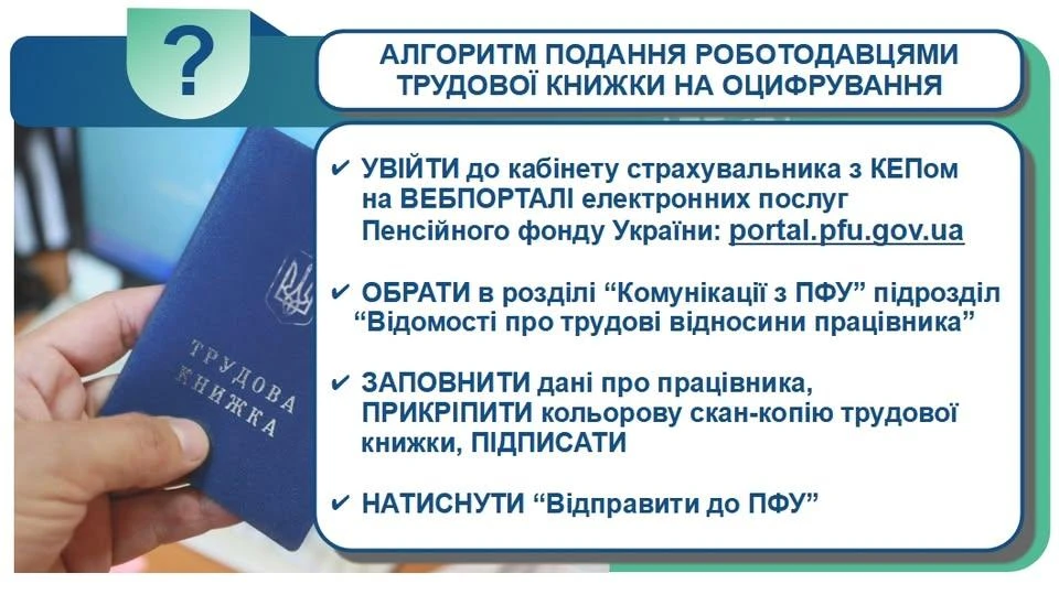 основне зображення для Чиї трудові книжки потрібно оцифрувати в першу чергу роботодавцеві