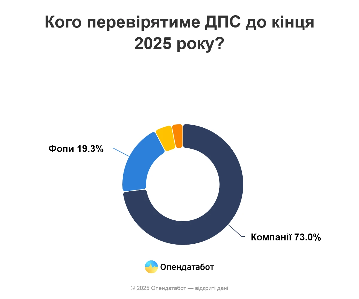 основне зображення для Додаткові планові перевірки проведе ДПС у 2025 році: аналіз плану-графіку