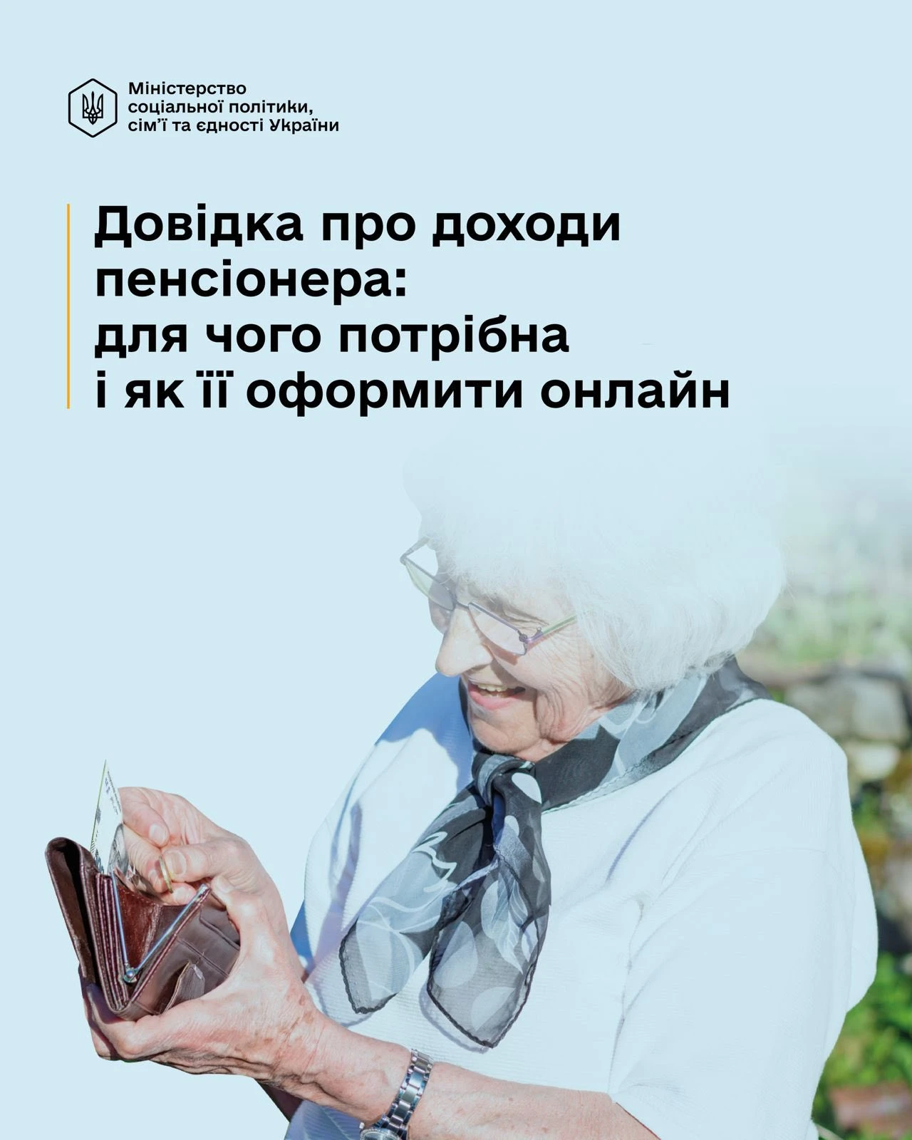 основне зображення для Довідка про доходи пенсіонера: як отримати онлайн. Інфографіка