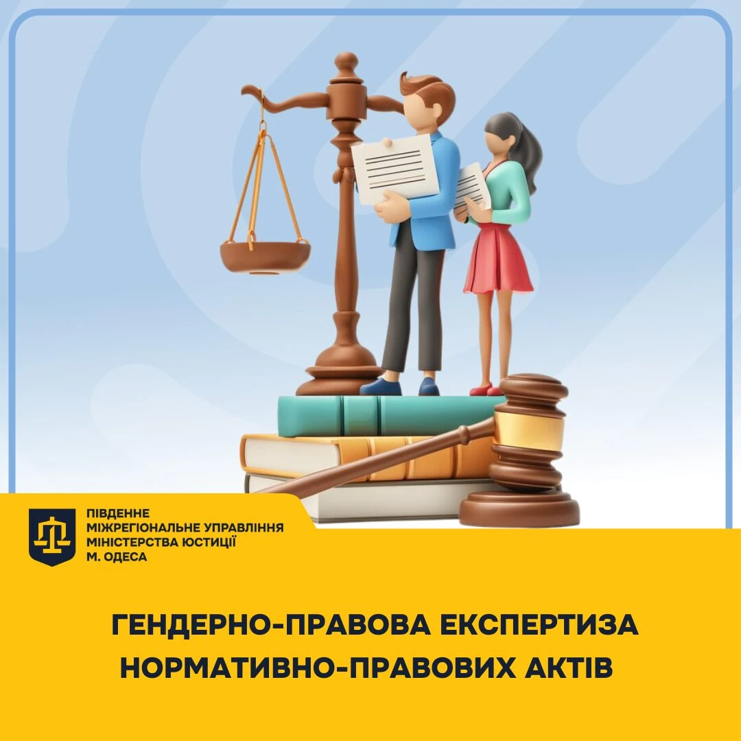 основне зображення для Гендерно-правова експертиза НПА: інфографіка