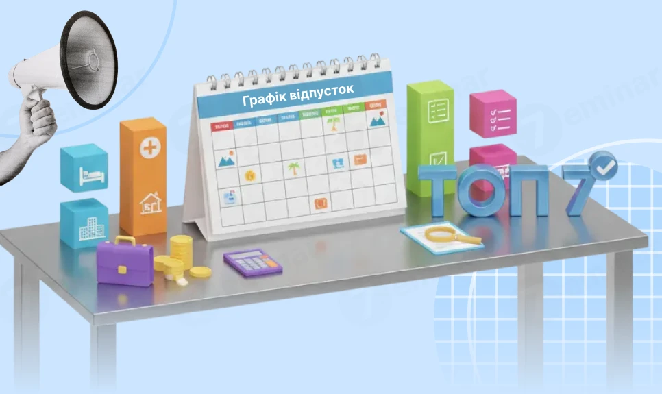 основне зображення для Графік відпусток: ТОП-7 практичних кейсів