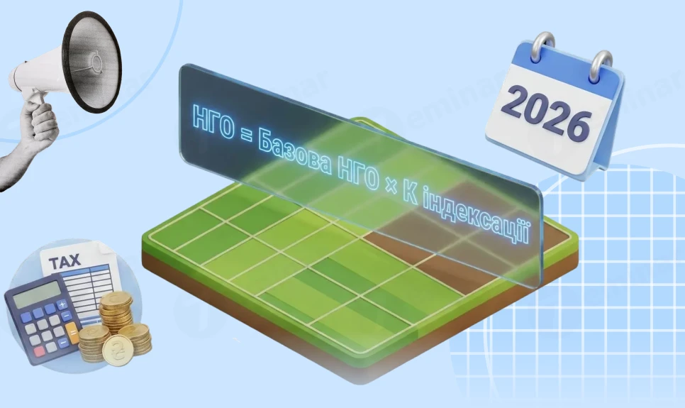 основне зображення для Коефіцієнт індексації НГО земель: як врахувати при сплаті податків у 2026 році