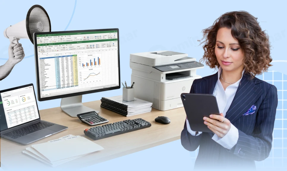 основне зображення для Комп’ютери та оргтехніка в обліку підприємства