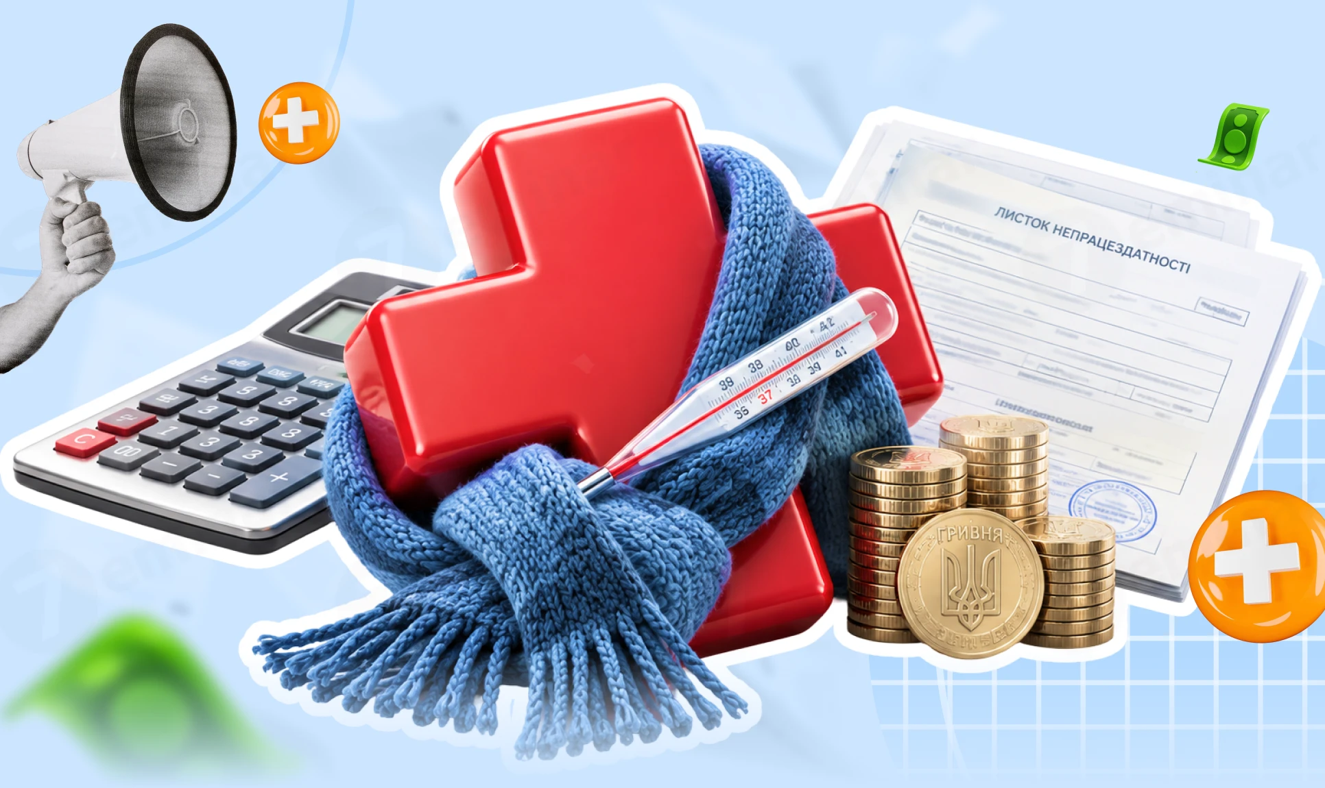 основне зображення для Лікарняні: призначення та виплата допомоги