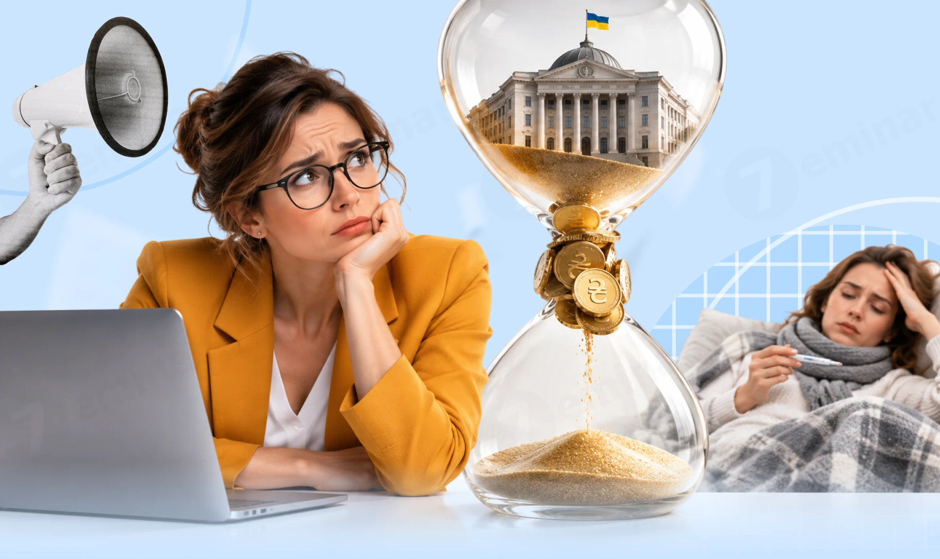 основне зображення для Лікарняні затримуються в Держказначействі: коли подавати повідомлення до ПФУ