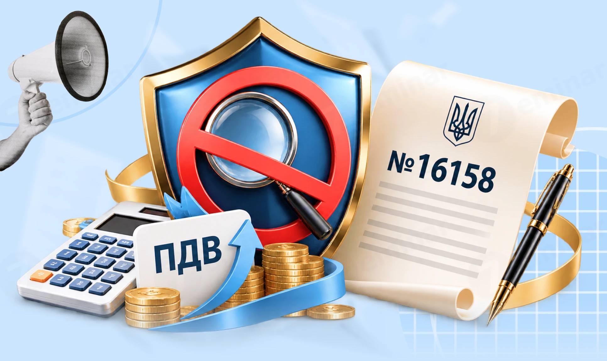 основне зображення для Мораторій на перевірки та збереження податкового кредиту з ПДВ: що пропонує законопроєкт №16158