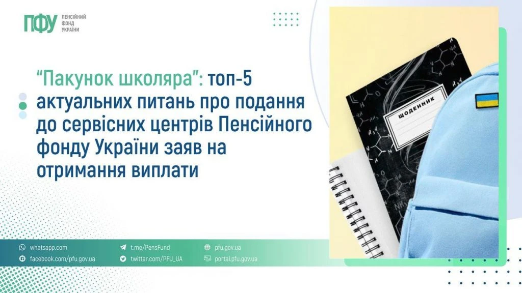 основне зображення для «Пакунок школяра»: топ-5 актуальних запитань