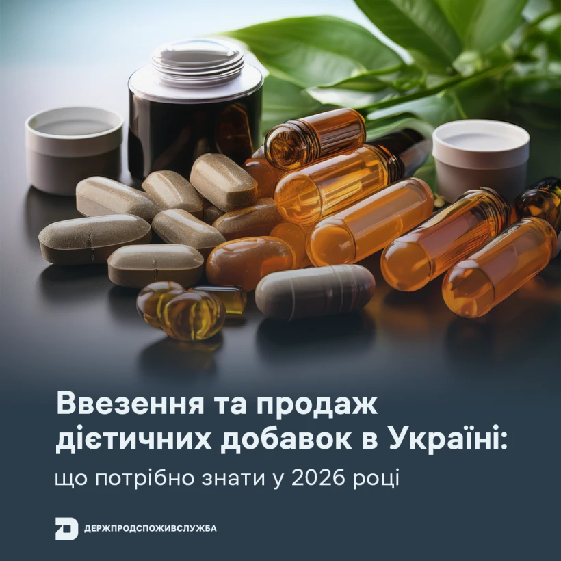 основне зображення для Перехідний період для дієтичних добавок: які правила діють до березня 2026 року