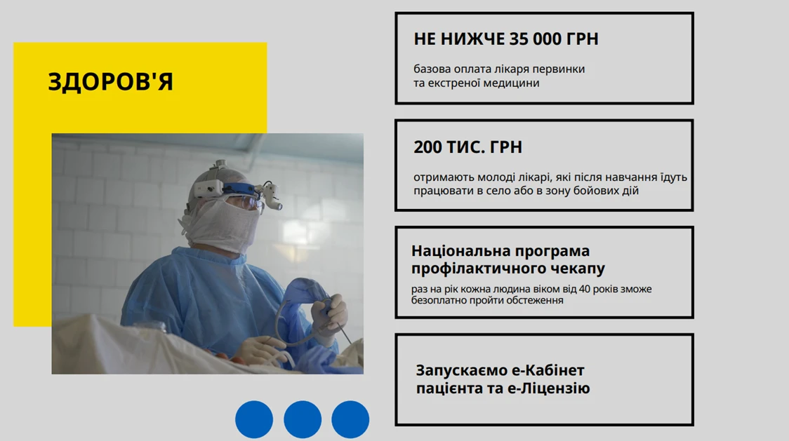 основне зображення для Зарплата лікарів зросте до 35 тисяч: це закладено в Держбюджеті-2026