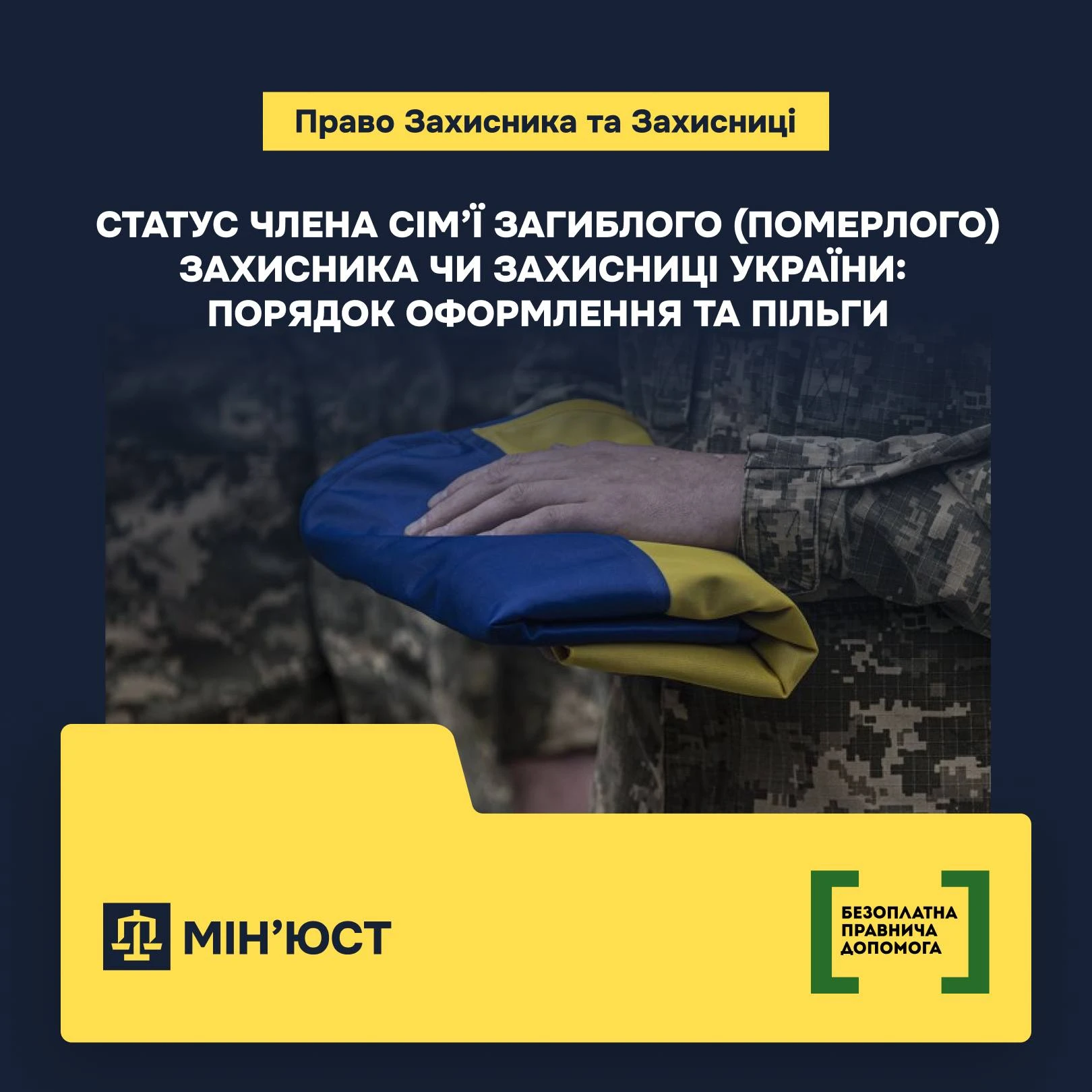 основне зображення для Пільги та виплати для родин загиблих Захисників: інфографіка