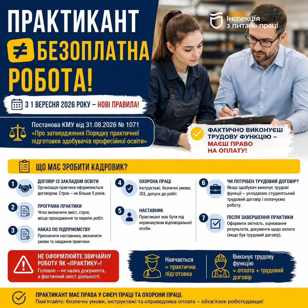 основне зображення для Практика чи робота: 5 ситуацій, коли практиканту мають оплатити виконану роботу