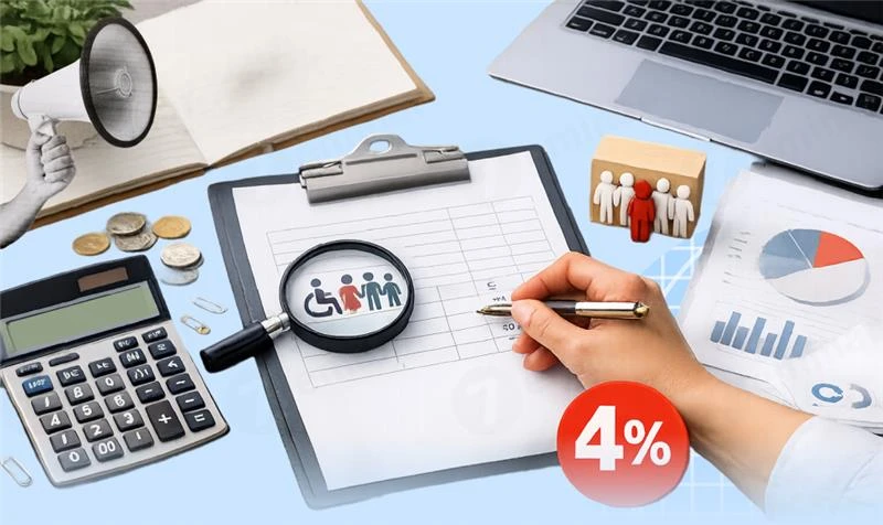 основне зображення для Розрахунок СКШП для визначення обов’язку з виконання квоти 4%