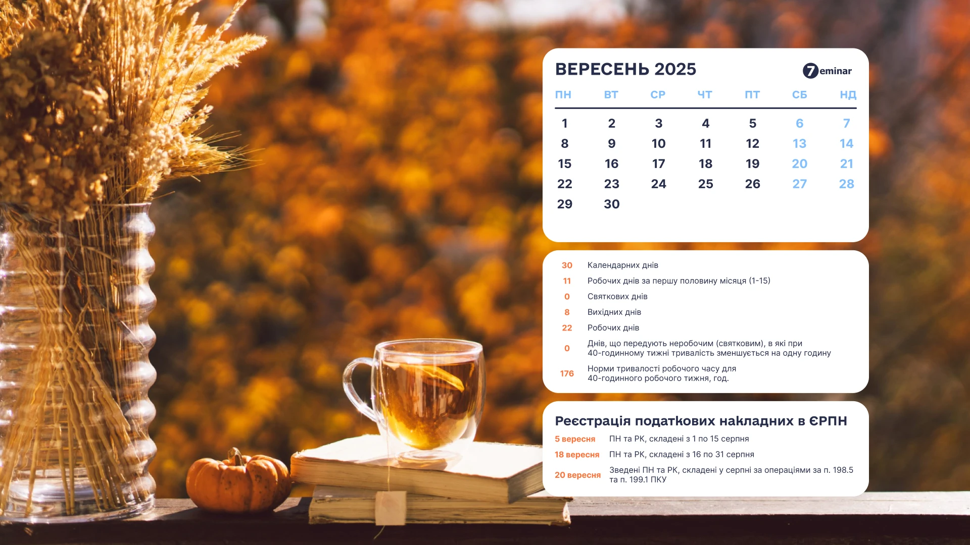 основне зображення для Шпалери для робочого стола бухгалтера на вересень 2025