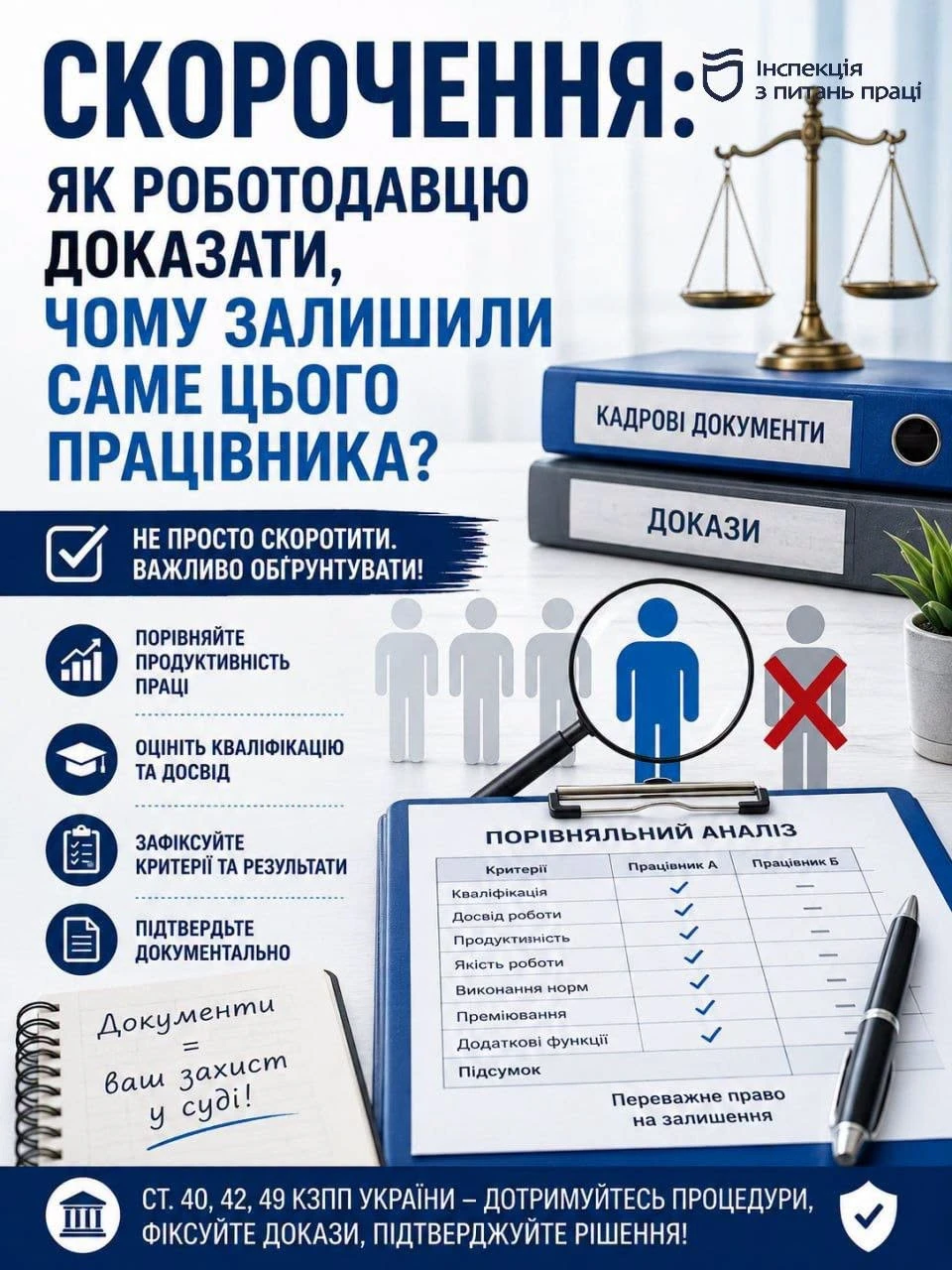 основне зображення для Скорочення: 4 докази, які підтвердять, чому залишили саме цього працівника
