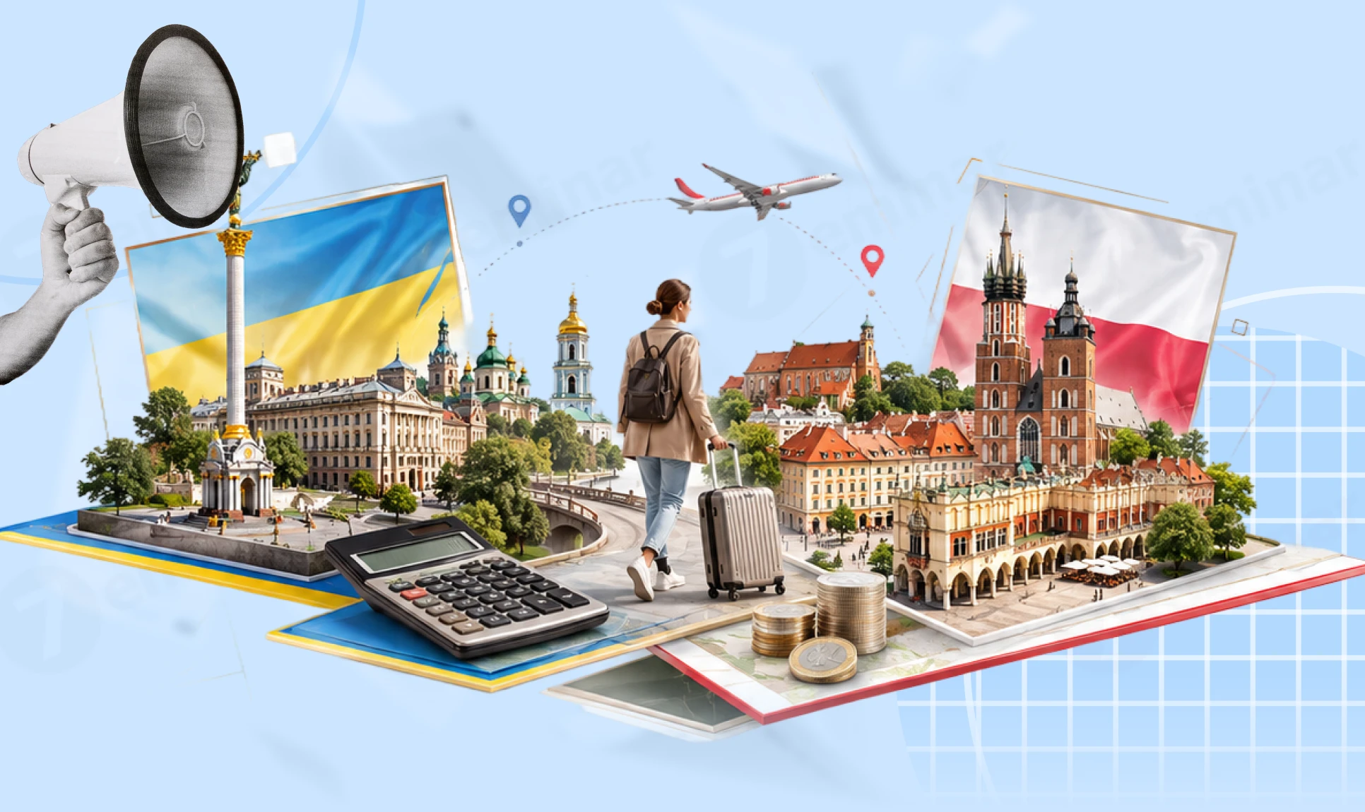 основне зображення для Український ФОП у Польщі: податкове резидентство, рахунки, податки та подвійне оподаткування
