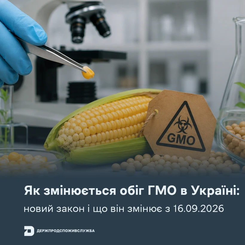 основне зображення для В Україні вводять нову систему державного контролю за ГМО та продукцією з ними