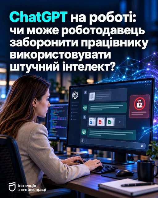 основне зображення для Використання ChatGPT на роботі: чи може роботодавець заборонити ШІ