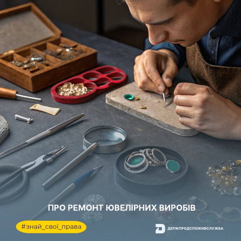 основне зображення для Як безпечно замовити виготовлення чи ремонт ювелірних виробів