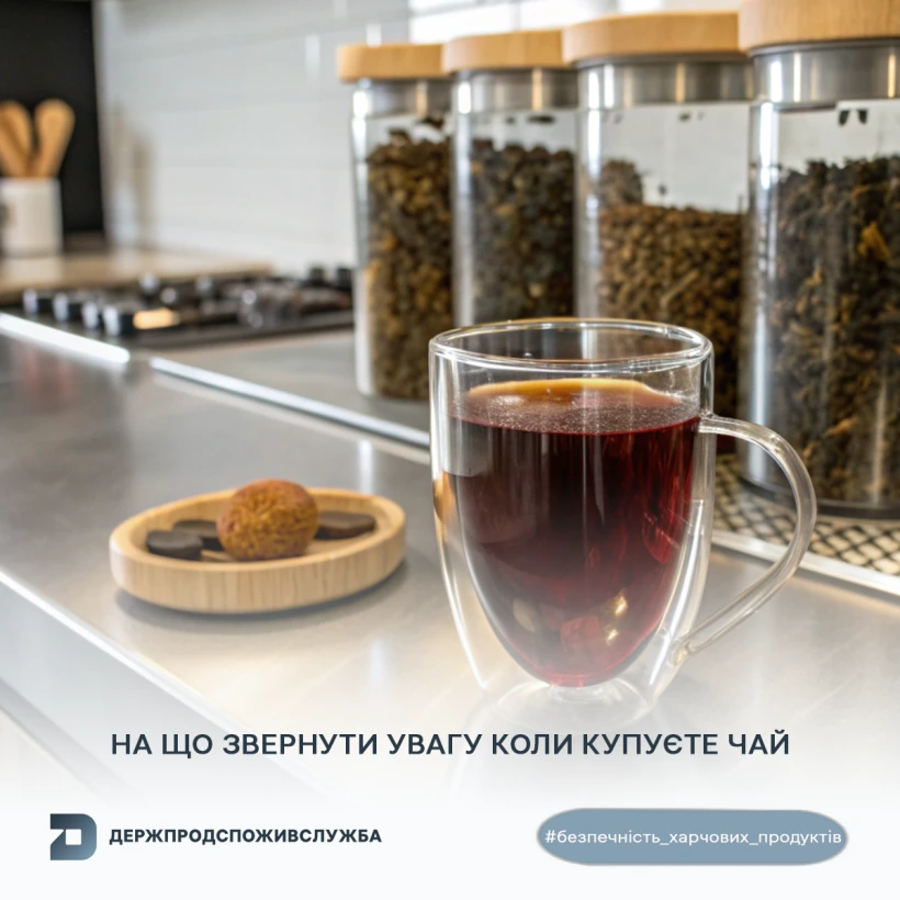 основне зображення для Як обрати безпечний чай: роз’яснення Держпродспоживслужби