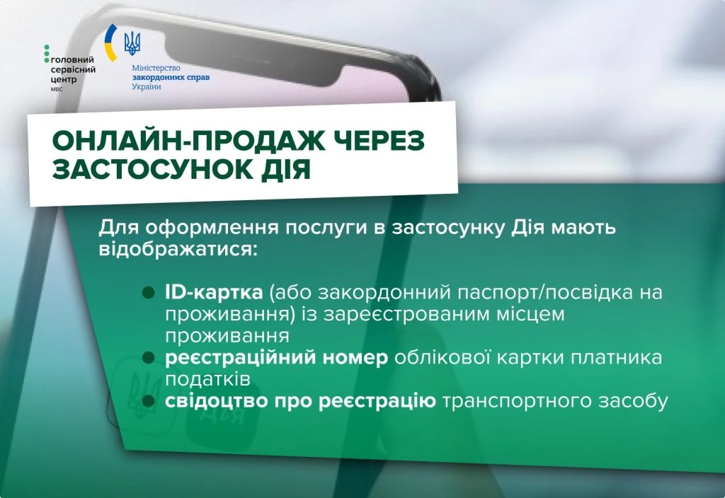 основне зображення для Як продати або переоформити автомобіль в Україні, перебуваючи за кордоном