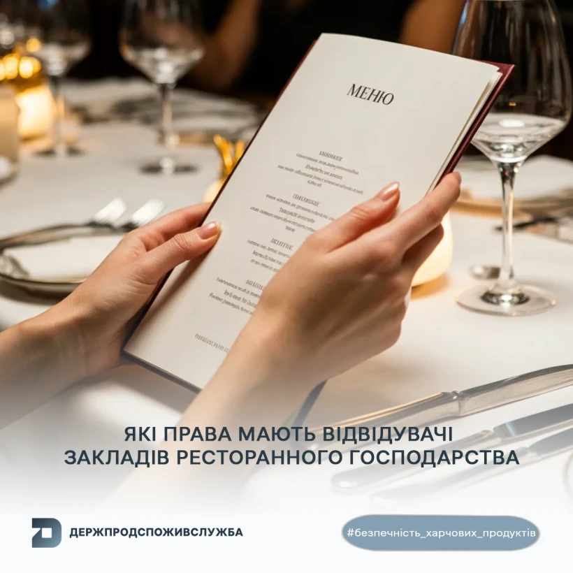 основне зображення для Які права мають відвідувачі кафе та ресторанів