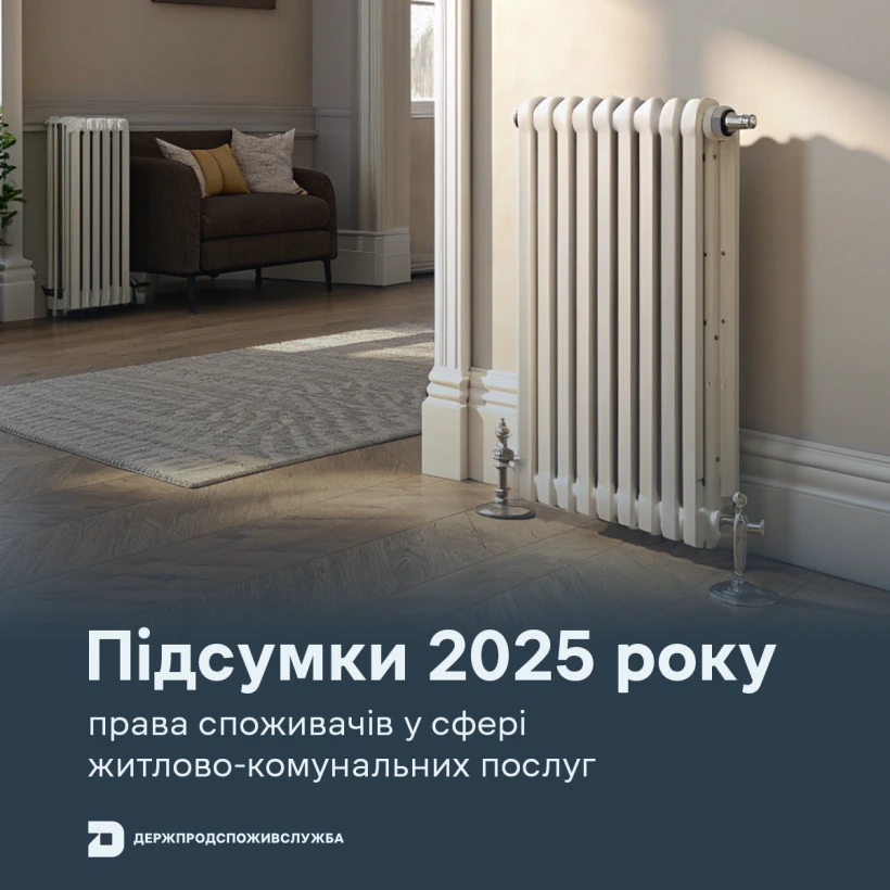 основне зображення для Якість житлово-комунальних послуг під контролем: звіт Держпродспоживслужби