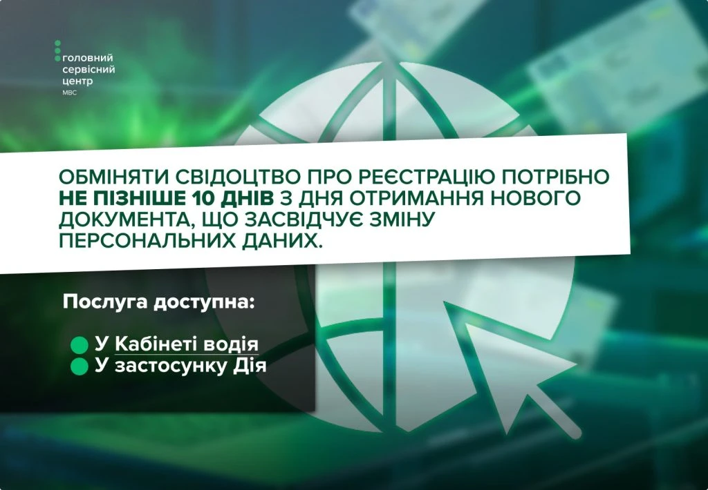 основне зображення для Змінили прізвище чи місце реєстрації: коли потрібно оновити техпаспорт